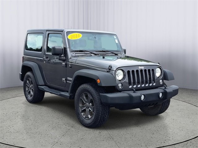Used 2014 Jeep Wrangler Sport with VIN 1C4AJWAGXEL299048 for sale in Owosso, MI