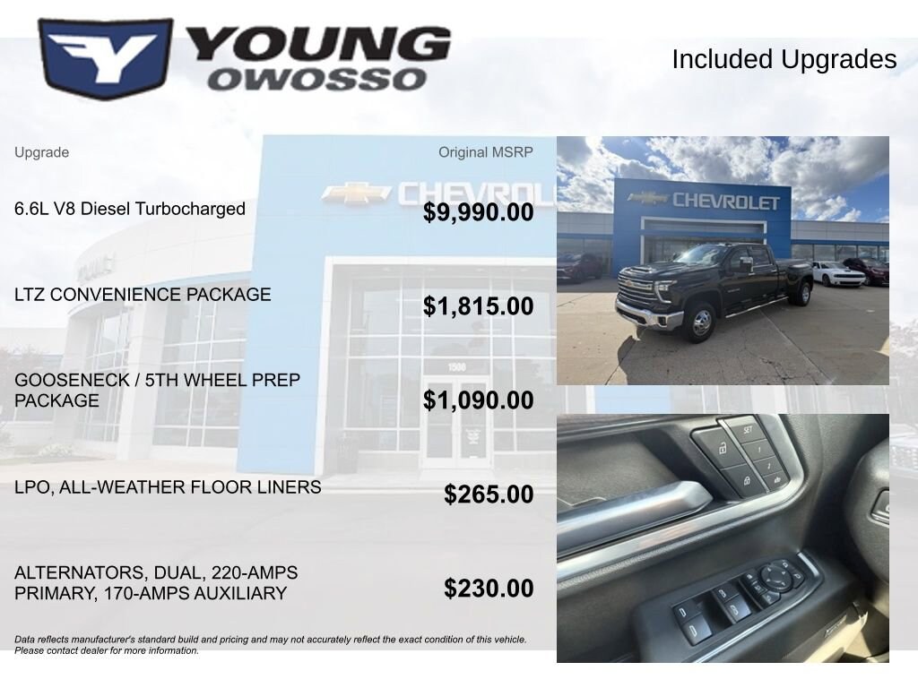 Used 2025 Chevrolet Silverado 3500 HD LTZ Truck