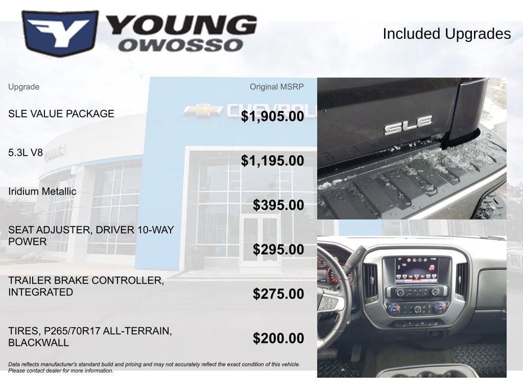 Used 2016 GMC Sierra 1500 SLE Truck