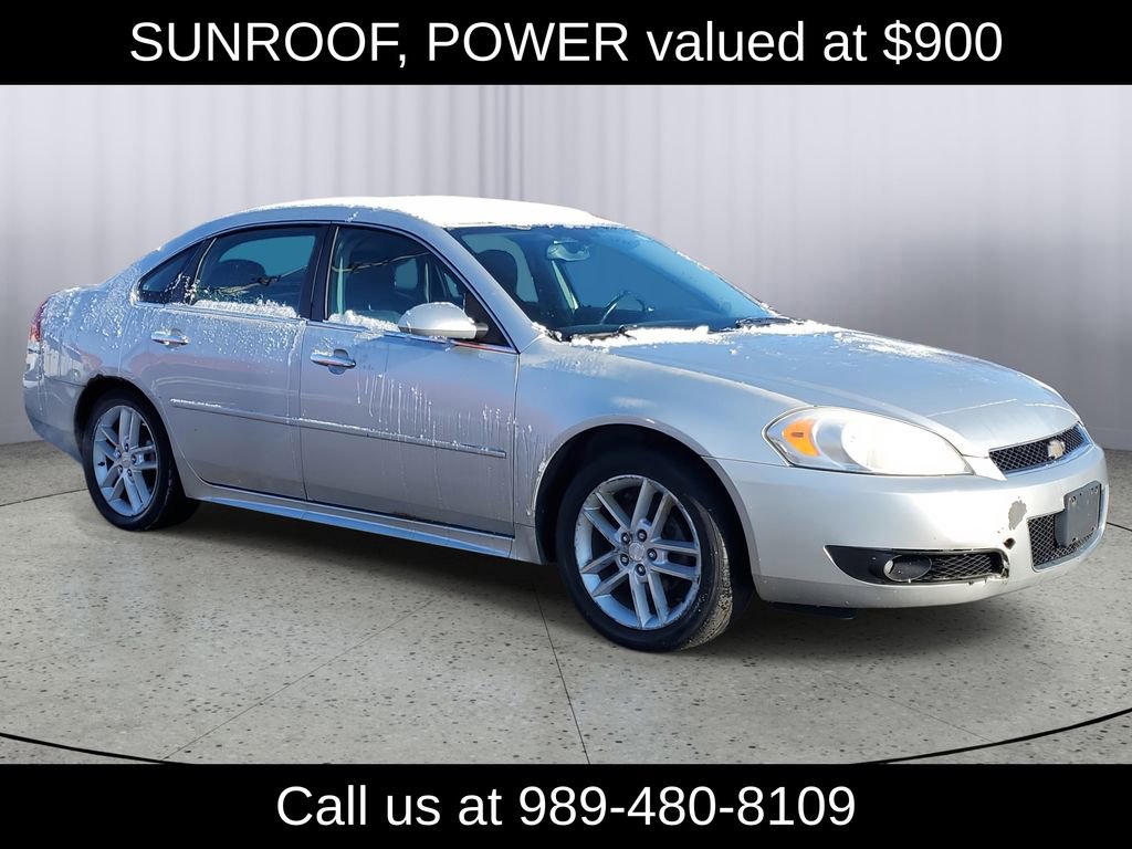 Used 2012 Chevrolet Impala LTZ with VIN 2G1WC5E3XC1258965 for sale in Owosso, MI