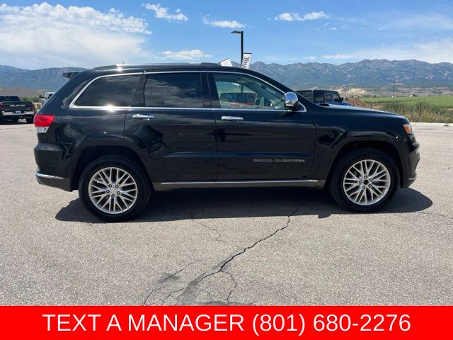 Used 2018 Jeep Grand Cherokee Summit with VIN 1C4RJFJT9JC261255 for sale in Morgan, UT