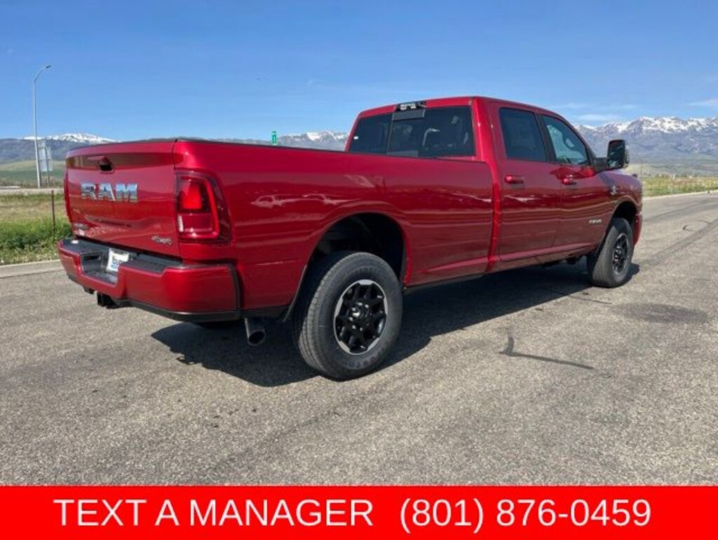 New 2026 Ram 3500 LARAMIE CREW CAB 4X4 8' BOX Pickup