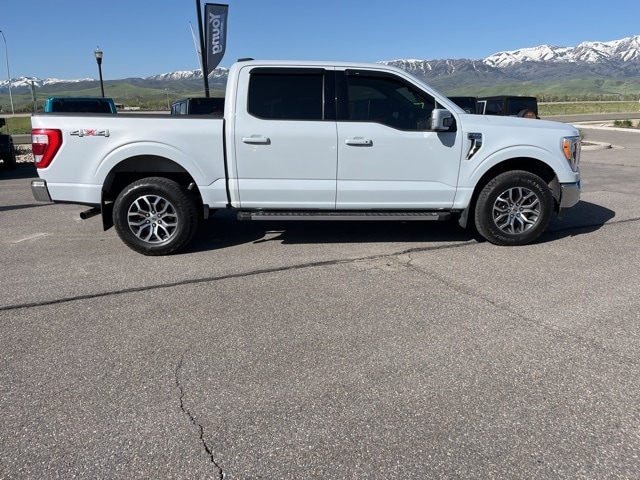 Used 2022 Ford F-150 Lariat with VIN 1FTFW1E58NKD34615 for sale in Morgan, UT