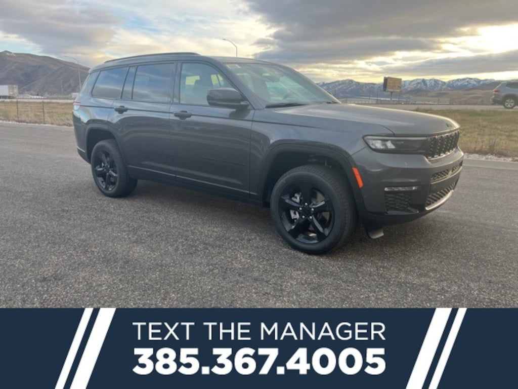 New 2025 Jeep Grand Cherokee L LIMITED 4X4 Sport Utility