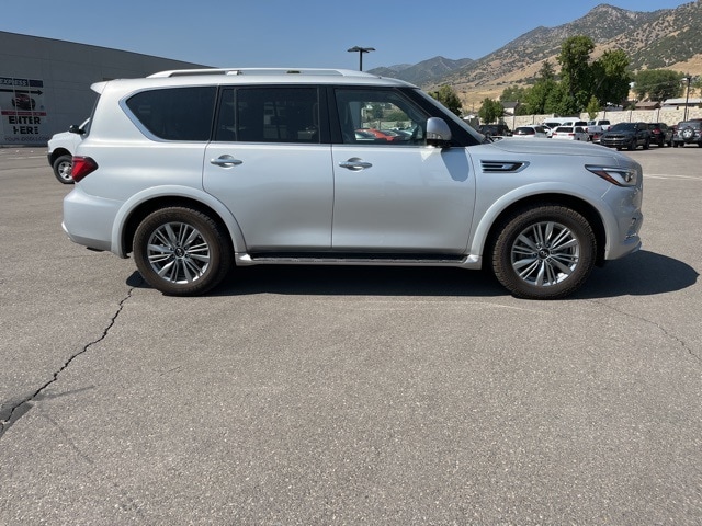 Used 2021 INFINITI QX80 PREMIUM SELECT 4WD with VIN JN8AZ2AE2M9270501 for sale in Morgan, UT