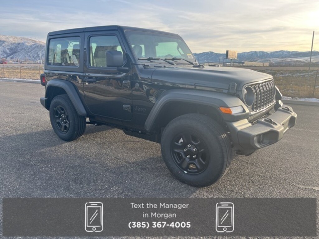 New 2026 Jeep Wrangler 2-DOOR SPORT Sport Utility