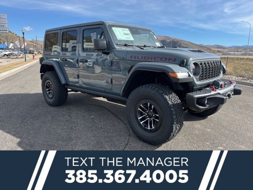 New 2026 Jeep Wrangler 4-DOOR RUBICON X Sport Utility