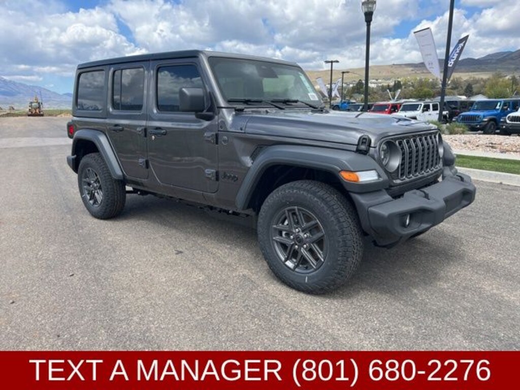 New 2026 Jeep Wrangler 4-DOOR SPORT S Sport Utility