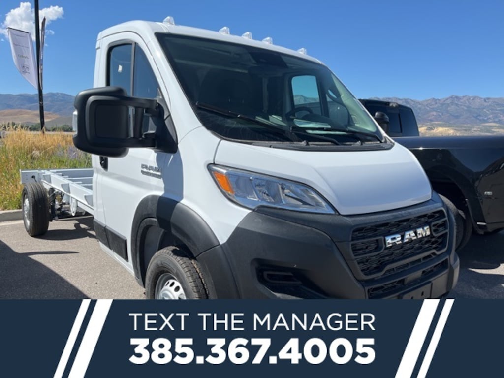 New 2024 Ram ProMaster PROMASTER 3500 TRADESMAN CUTAWAY 159' WB EXT / 104