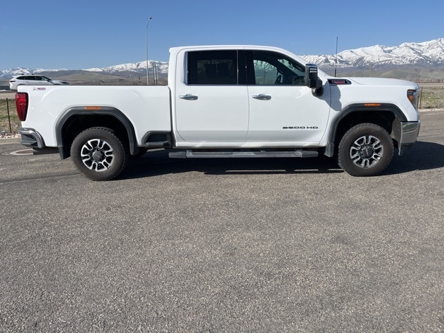 Used 2021 GMC Sierra 2500HD SLT with VIN 1GT49NEY1MF209320 for sale in Morgan, UT
