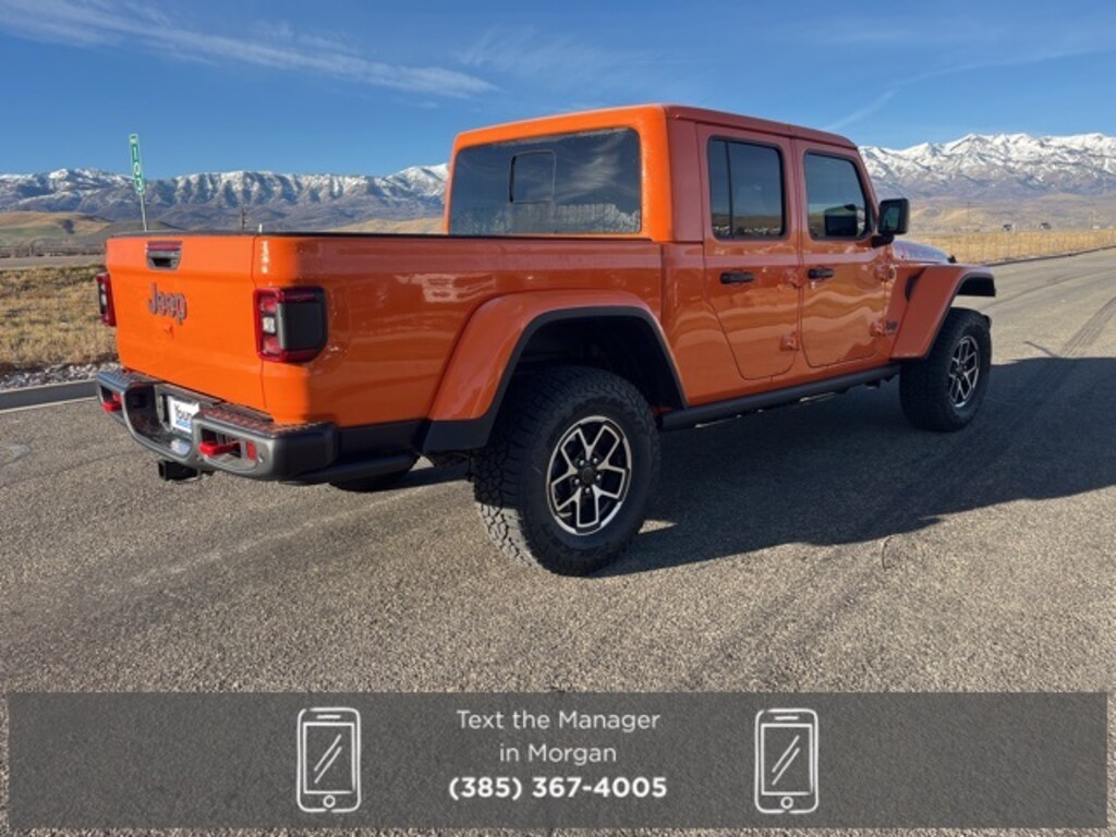 New 2025 Jeep Gladiator RUBICON X 4X4 Pickup