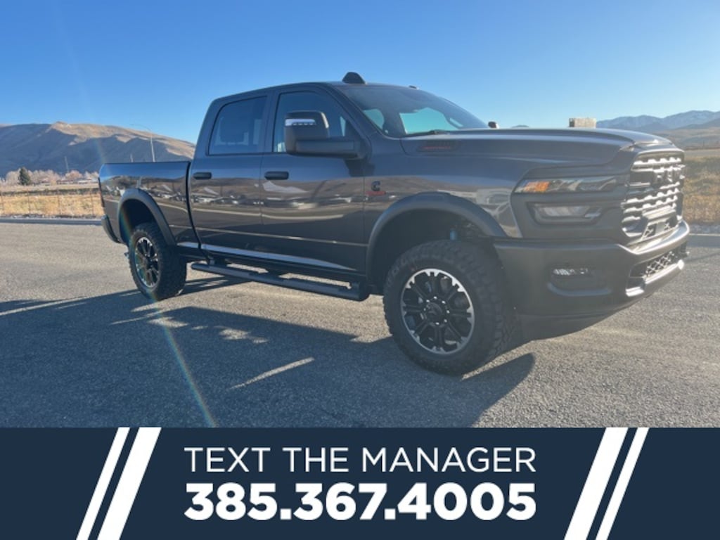 New 2026 Ram 2500 WARLOCK CREW CAB 4X4 6'4 BOX Pickup