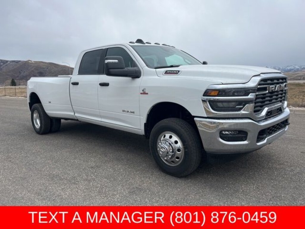 New 2026 Ram 3500 BIG HORN CREW CAB 4X4 8' BOX Pickup