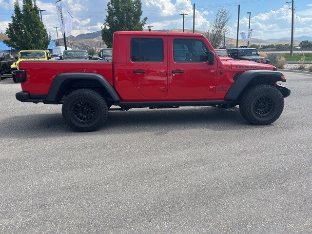 Used 2023 Jeep Gladiator Rubicon with VIN 1C6JJTBM2PL587322 for sale in Morgan, UT