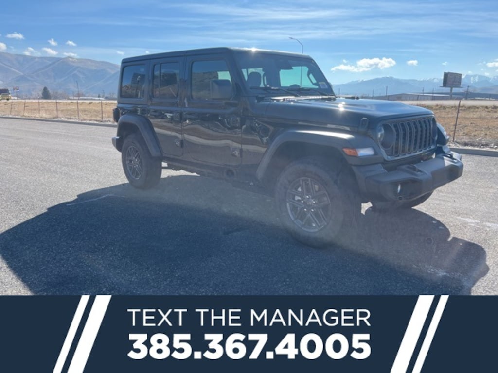 New 2026 Jeep Wrangler 4-DOOR SPORT S Sport Utility