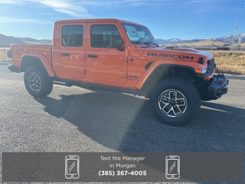 New 2025 Jeep Gladiator RUBICON X 4X4 Pickup