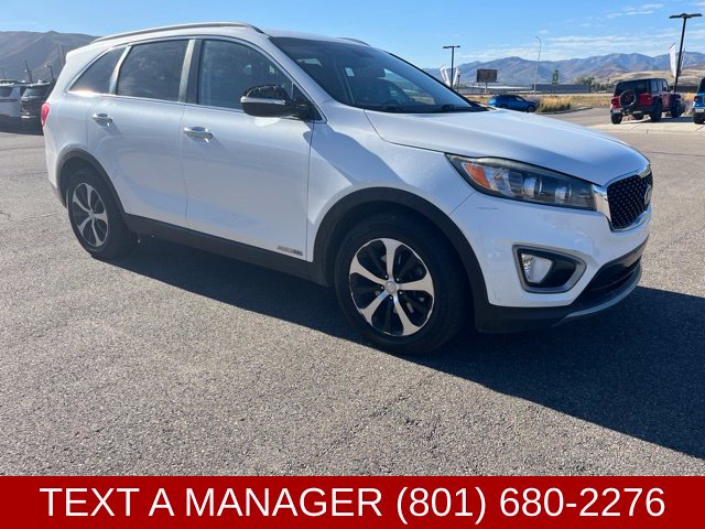 Used 2016 Kia Sorento EX with VIN 5XYPHDA54GG111373 for sale in Morgan, UT