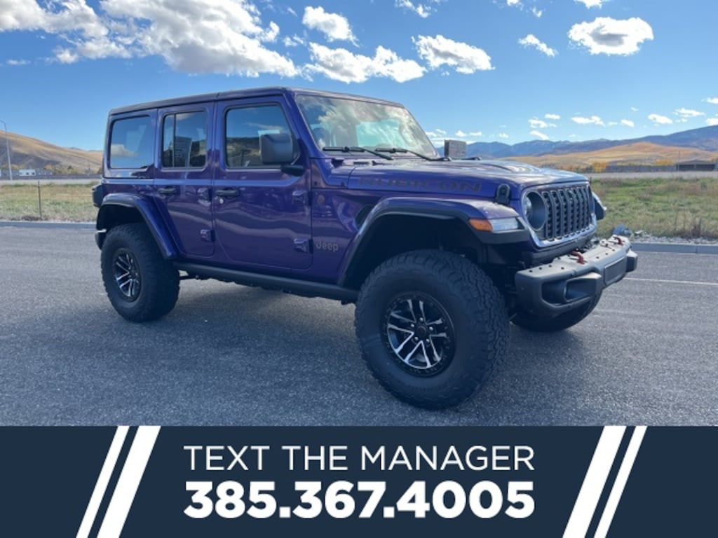 New 2026 Jeep Wrangler 4-DOOR RUBICON X Sport Utility