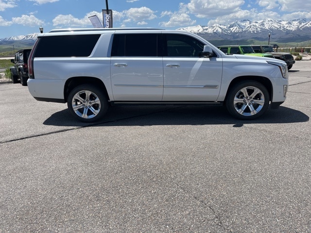 Used 2017 Cadillac Escalade ESV Platinum with VIN 1GYS4KKJ6HR193948 for sale in Morgan, UT