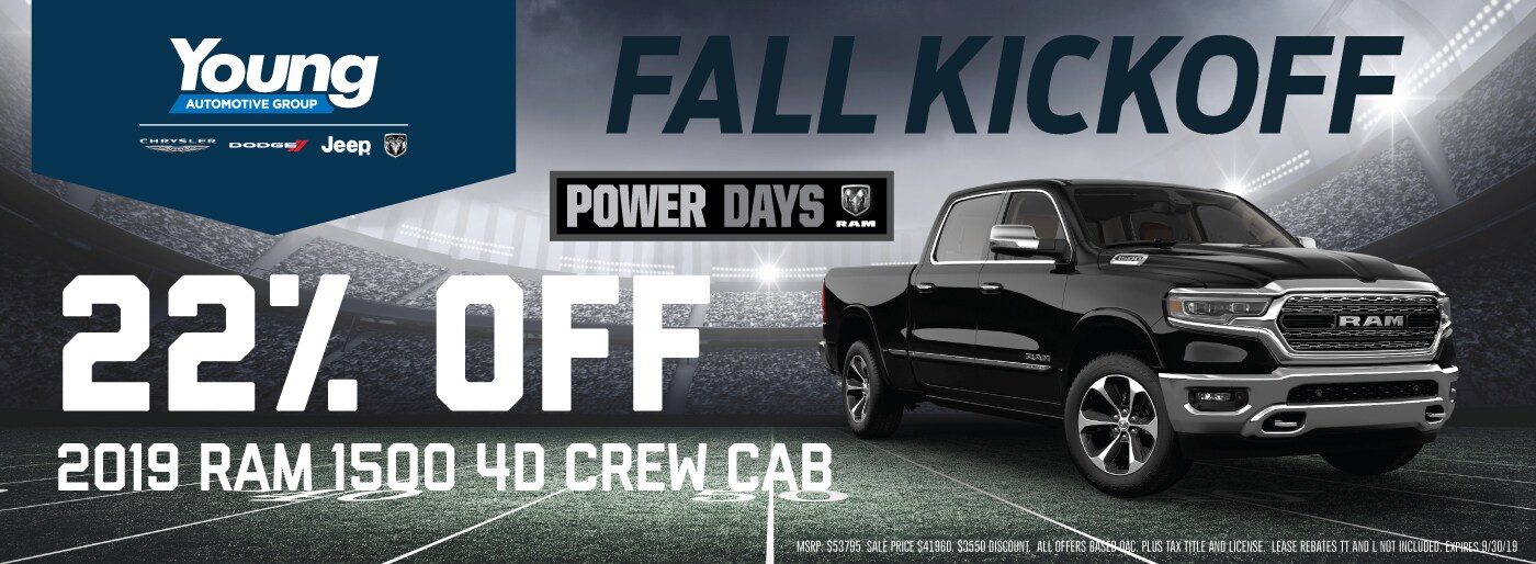 Young Chrysler Jeep Dodge Ram Dealer UT Serving Layton