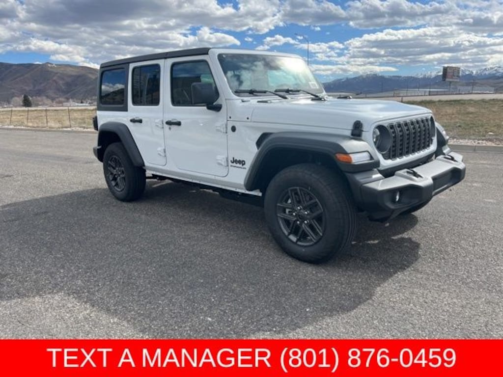 New 2026 Jeep Wrangler 4-DOOR SPORT S Sport Utility