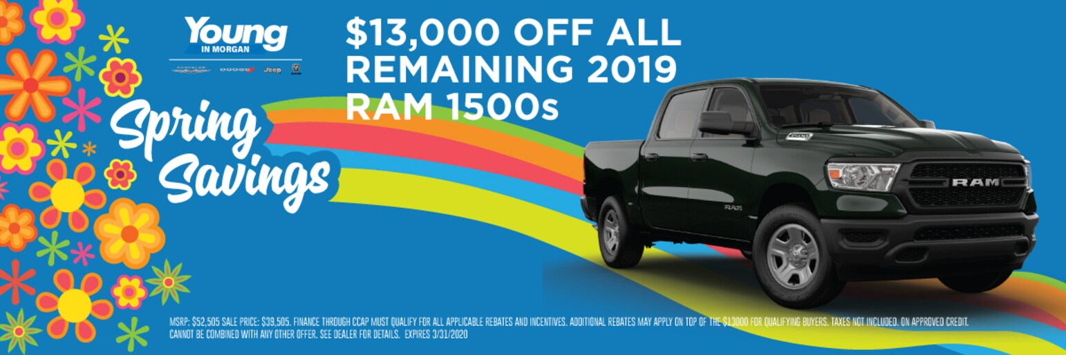 Young Chrysler Jeep Dodge Ram Dealer UT Serving Layton