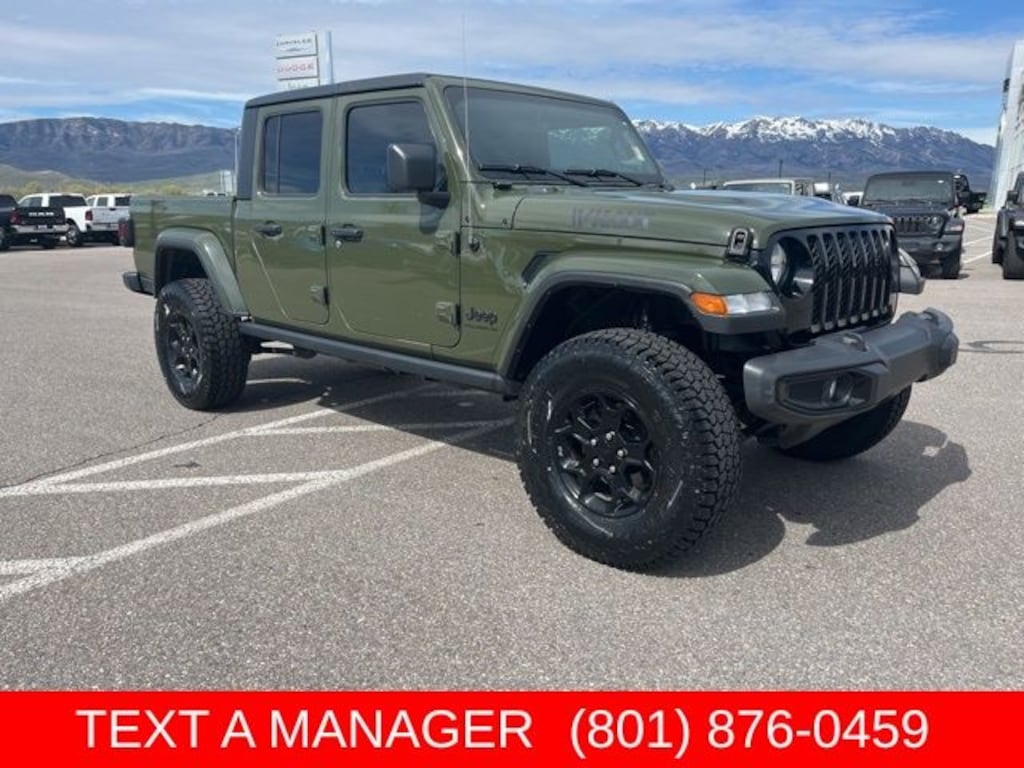 Used 2023 Jeep Gladiator Willys Truck