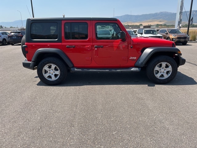 Used 2019 Jeep Wrangler Unlimited Sport S with VIN 1C4HJXDN3KW586109 for sale in Morgan, UT