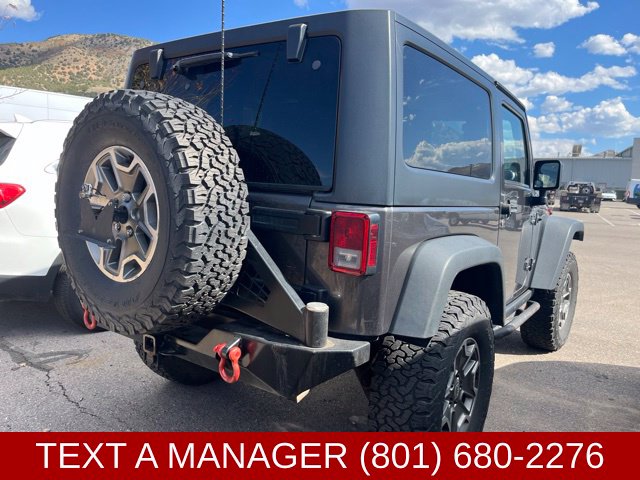 Used 2014 Jeep Wrangler Rubicon with VIN 1C4BJWCG1EL206564 for sale in Morgan, UT