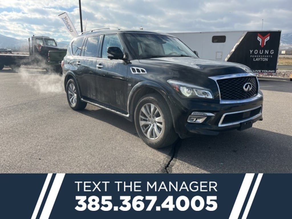 Used 2017 INFINITI QX80 Base SUV