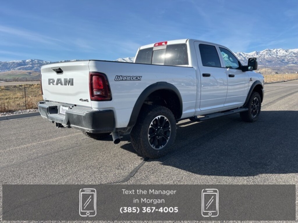 New 2026 Ram 2500 WARLOCK CREW CAB 4X4 6'4 BOX Pickup