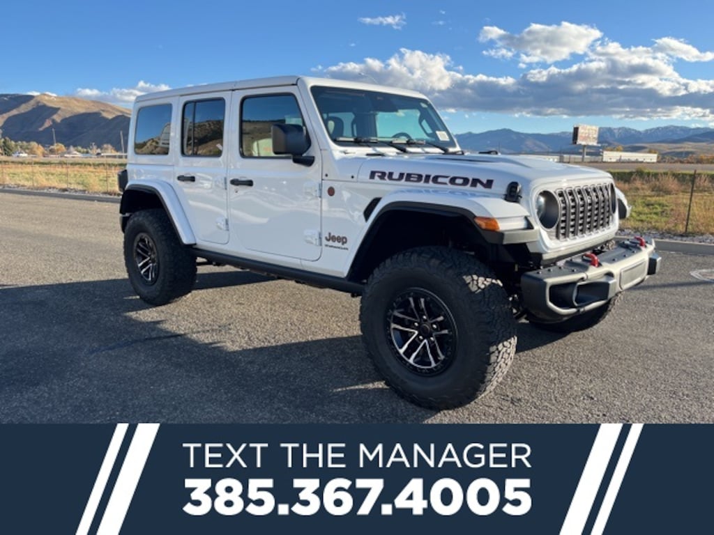 New 2026 Jeep Wrangler 4-DOOR RUBICON X Sport Utility