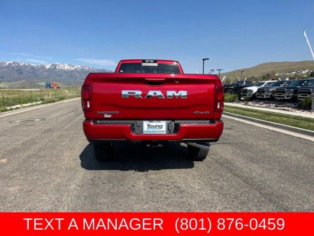 New 2026 Ram 3500 LARAMIE CREW CAB 4X4 8' BOX Pickup