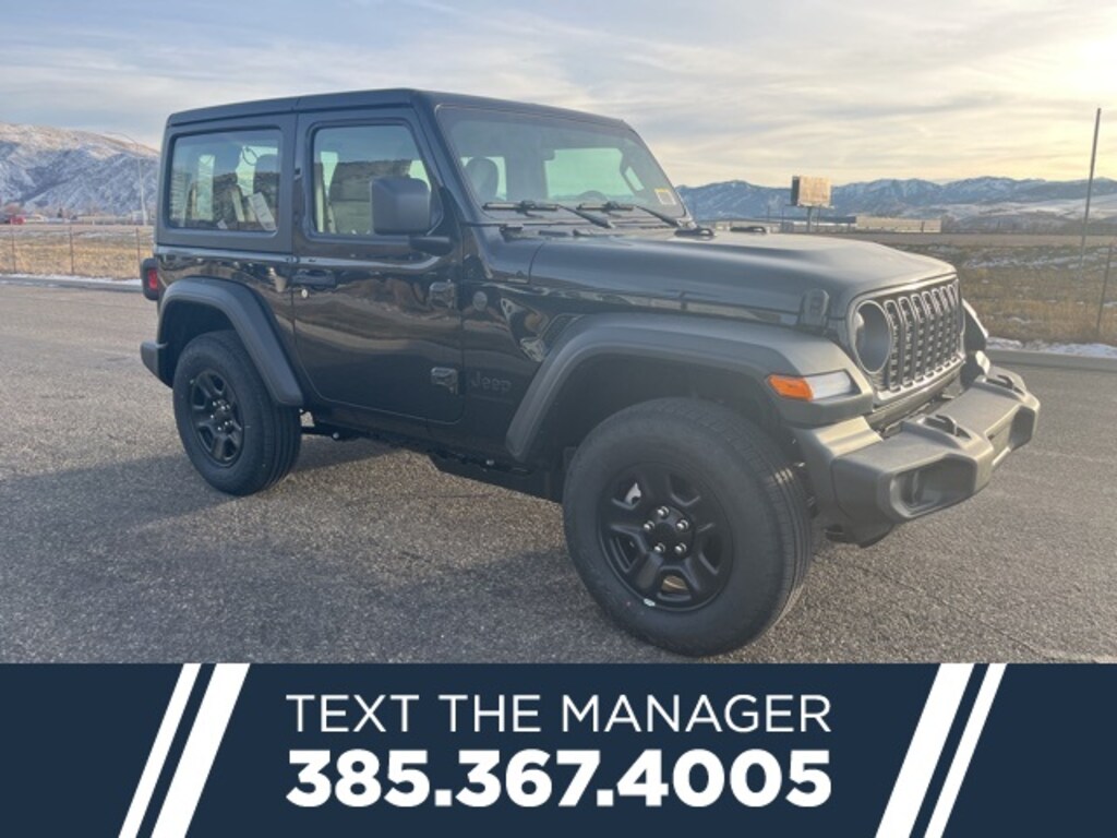 New 2026 Jeep Wrangler 2-DOOR SPORT Sport Utility