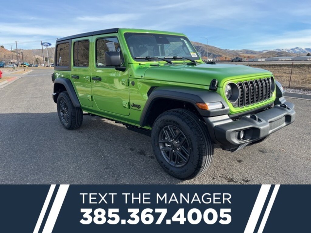 New 2026 Jeep Wrangler 4-DOOR SPORT S Sport Utility