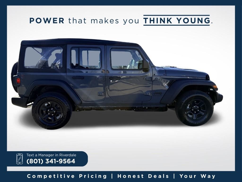 New 2026 Jeep Wrangler 4-DOOR SPORT Sport Utility