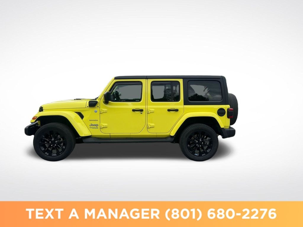 Used 2022 Jeep Wrangler Unlimited 4xe Sahara SUV