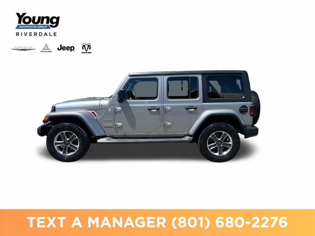 Used 2019 Jeep Wrangler Unlimited Sahara 4x4 SUV
