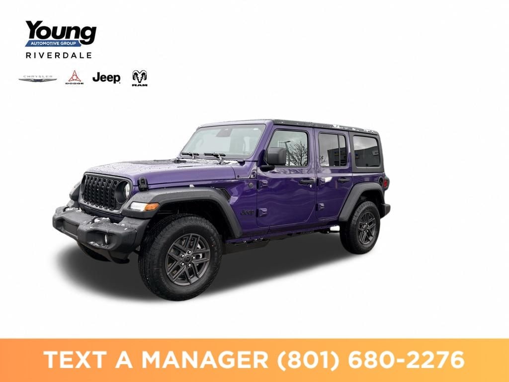 New 2026 Jeep Wrangler 4-DOOR SPORT S Sport Utility