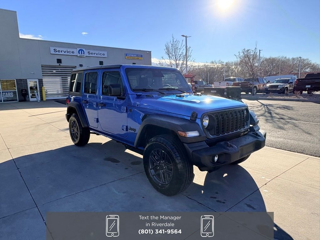 New 2026 Jeep Wrangler 4-DOOR SPORT S Sport Utility
