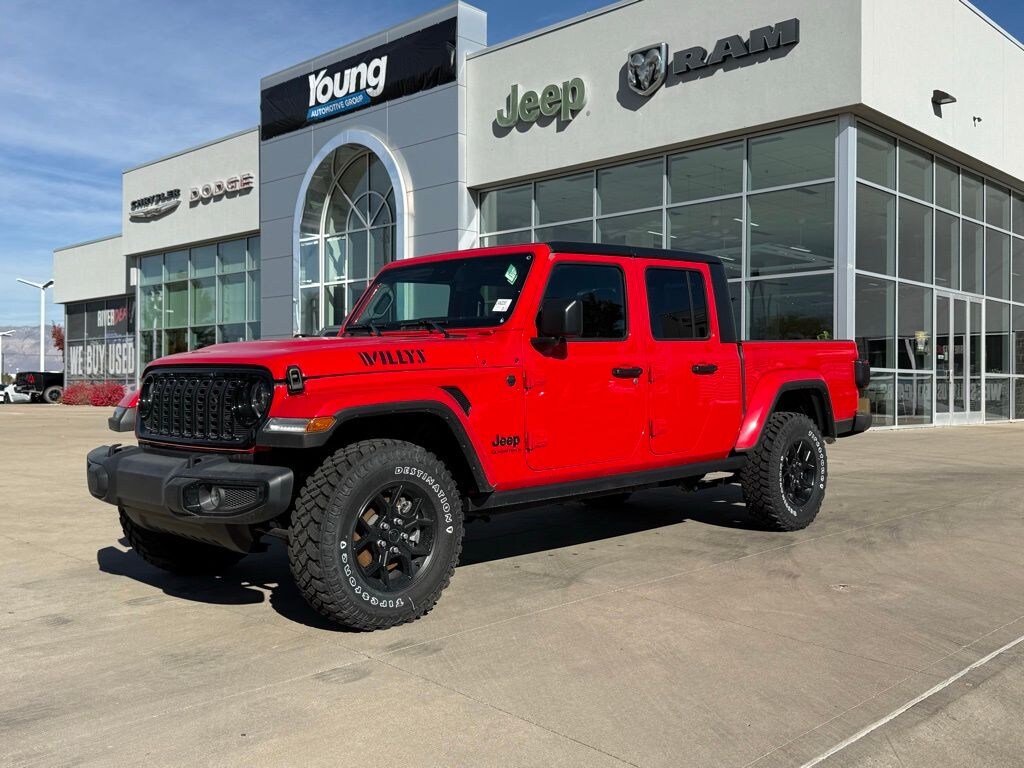 New 2025 Jeep Gladiator WILLYS 4X4 Pickup
