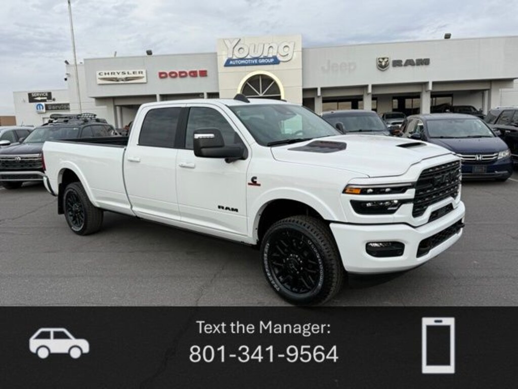 New 2026 Ram 3500 LIMITED CREW CAB 4X4 8' BOX Pickup
