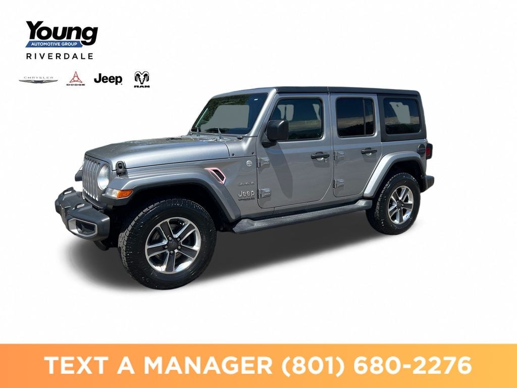 Used 2019 Jeep Wrangler Unlimited Sahara 4x4 SUV