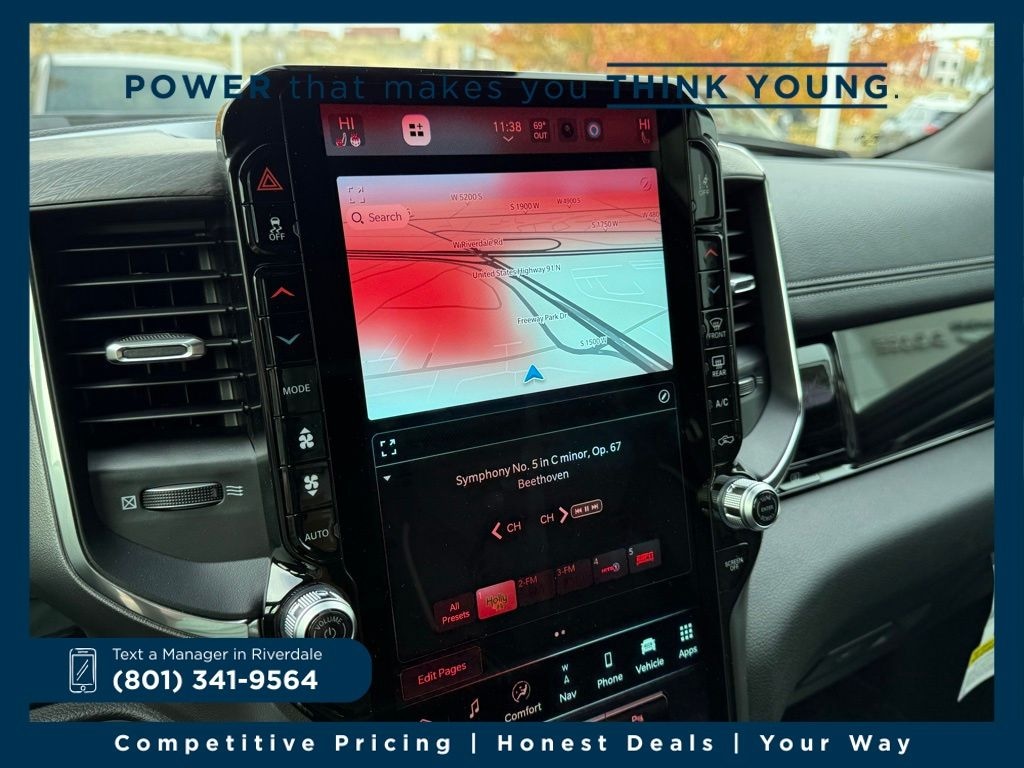 New 2026 Ram 1500 LARAMIE CREW CAB 4X4 5'7 BOX Pickup