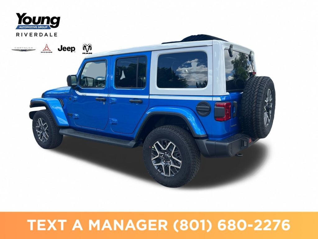New 2026 Jeep Wrangler 4-DOOR SAHARA Sport Utility