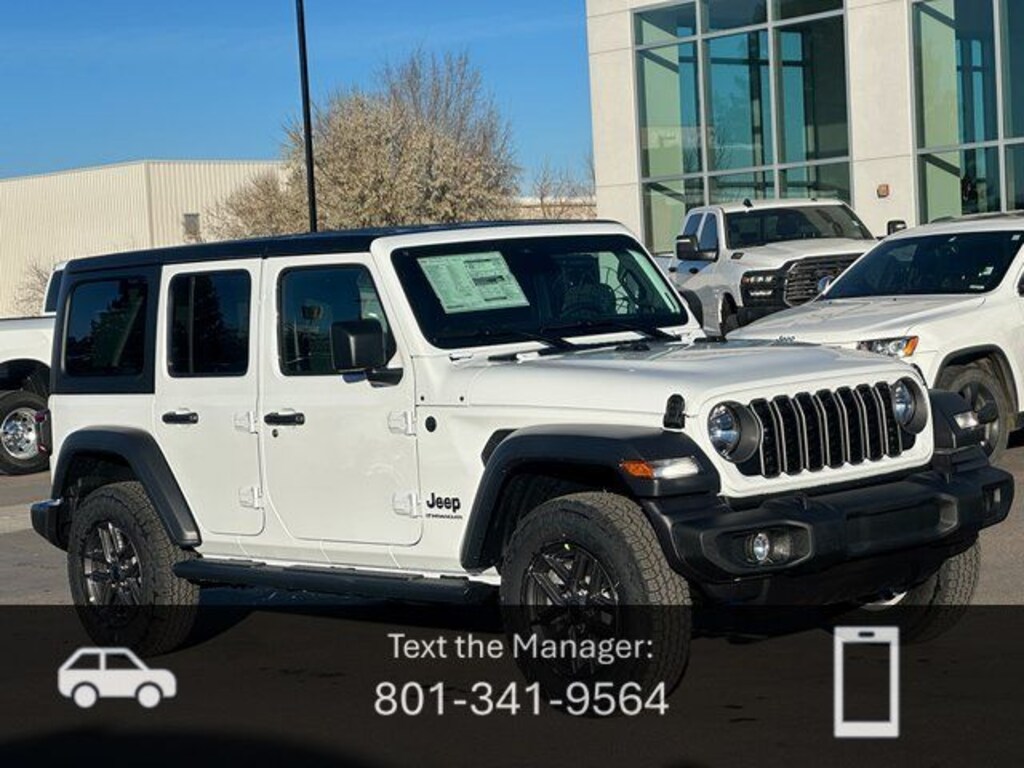 New 2026 Jeep Wrangler 4-DOOR SPORT S Sport Utility