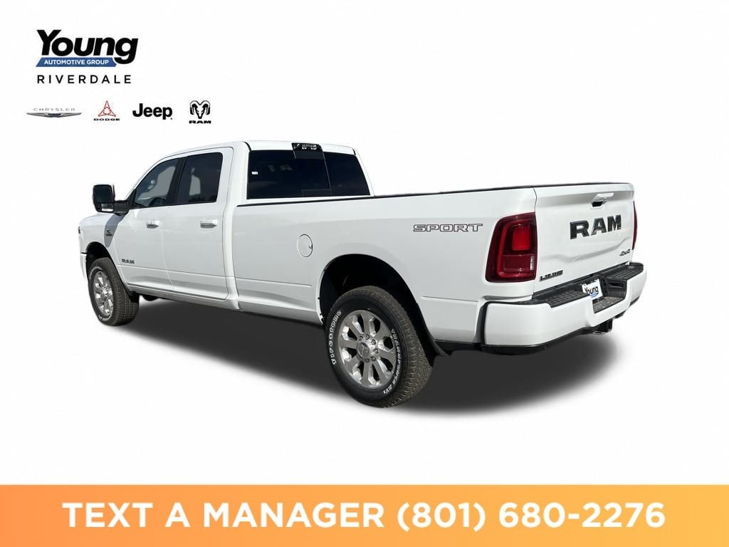 New 2026 Ram 3500 LARAMIE CREW CAB 4X4 8' BOX Pickup