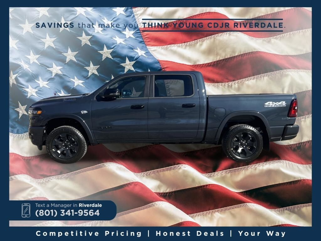 New 2026 Ram 1500 BIG HORN CREW CAB 4X4 5'7 BOX Pickup