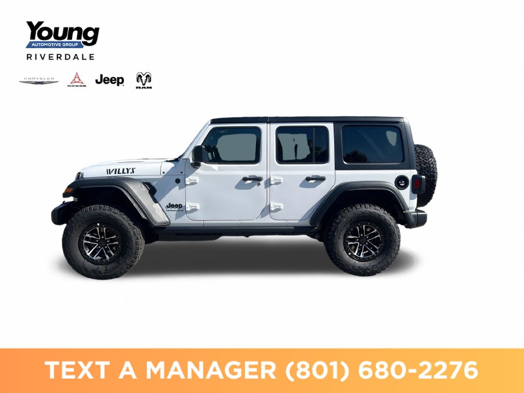 New 2026 Jeep Wrangler 4-DOOR WILLYS Sport Utility