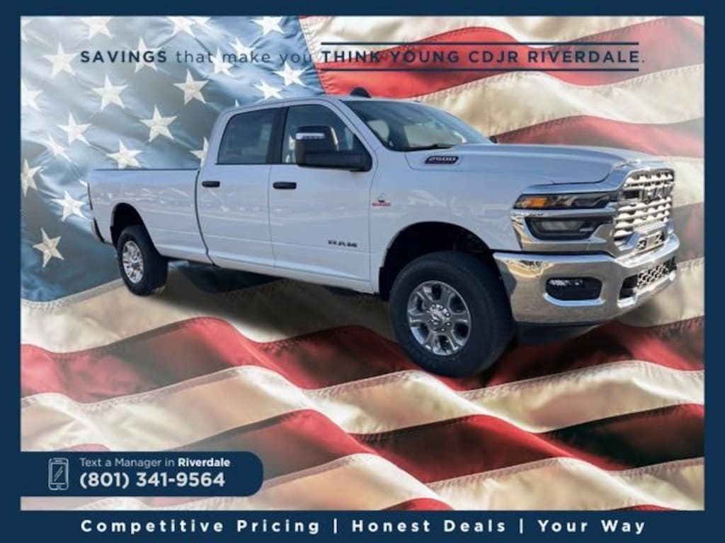 New 2026 Ram 2500 BIG HORN CREW CAB 4X4 8' BOX Pickup